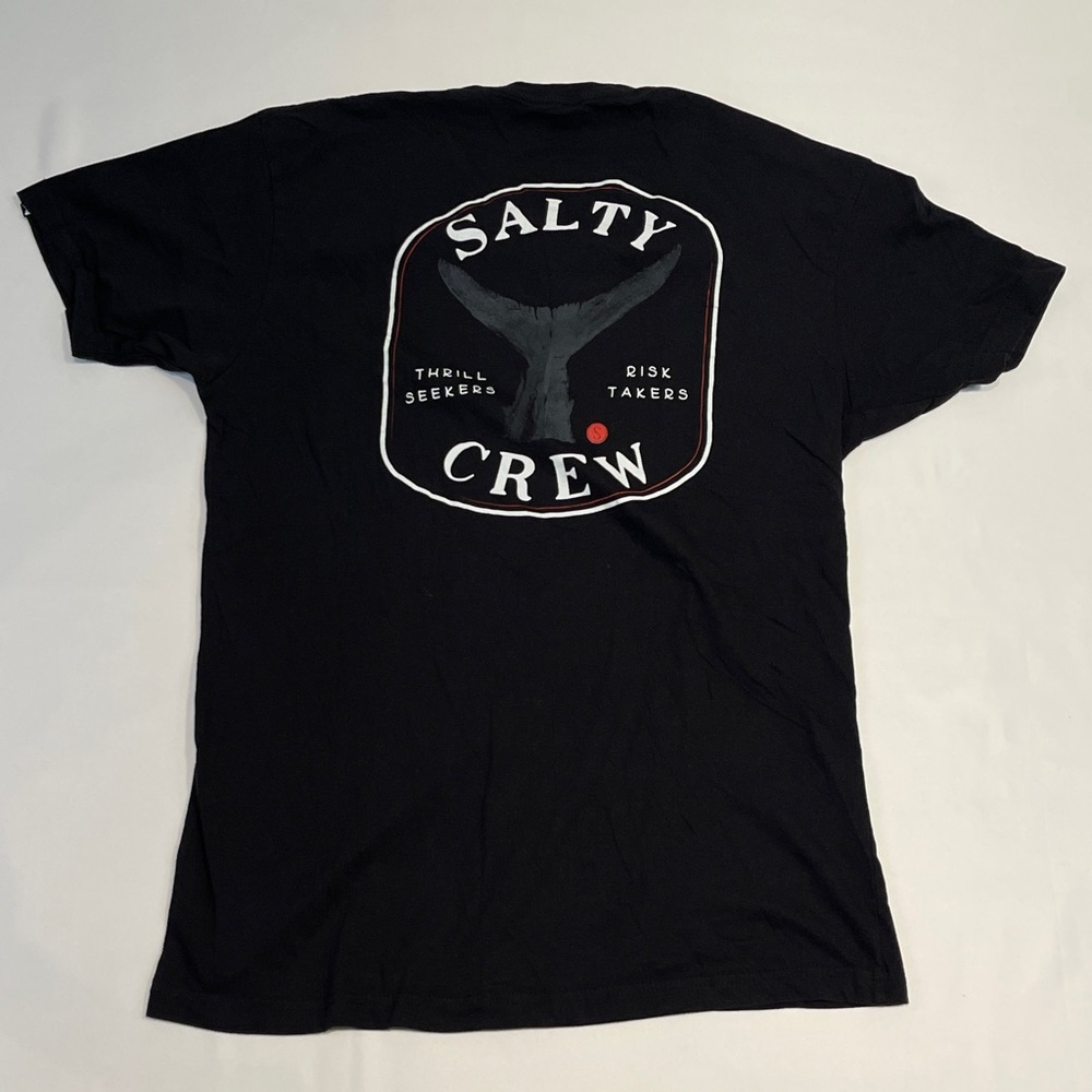 Men’s Salty Crew Short Sleeve Tee (Black)